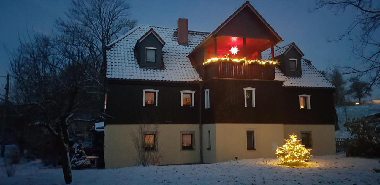 Ferienwohnungen Im Landstreicherhaus Stolpen Bagian luar foto