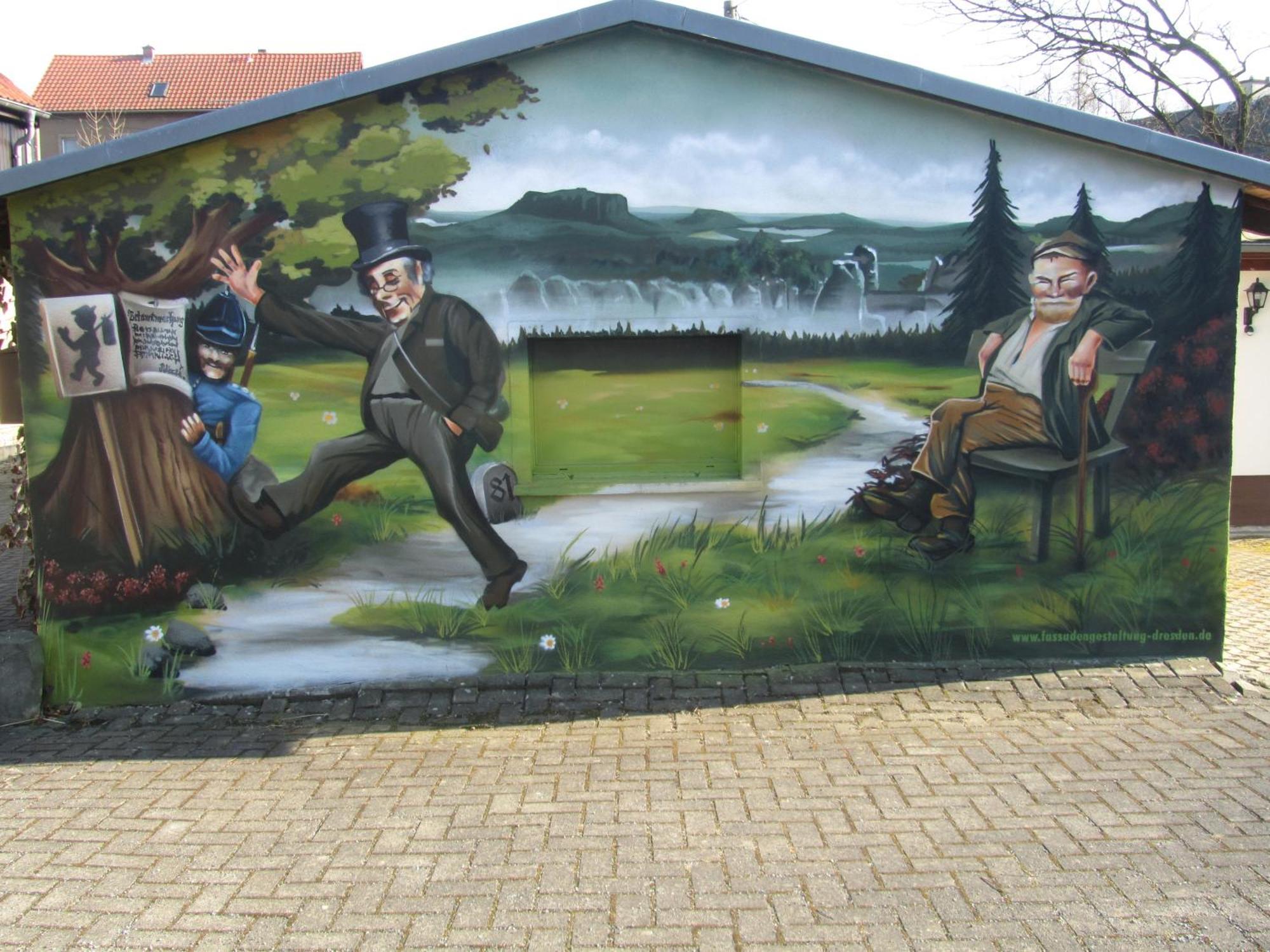 Ferienwohnungen Im Landstreicherhaus Stolpen Bagian luar foto