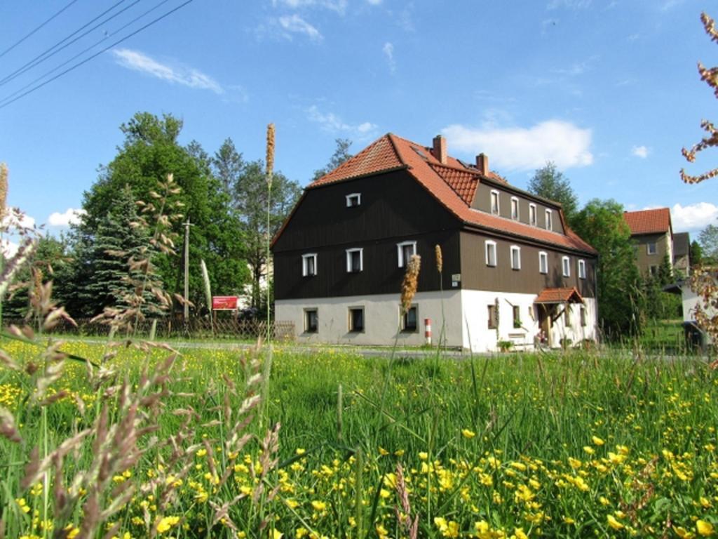 Ferienwohnungen Im Landstreicherhaus Stolpen Bagian luar foto